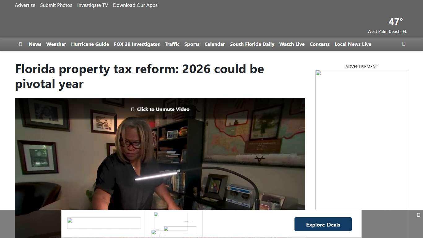 Florida property tax reform: 2026 could be pivotal year